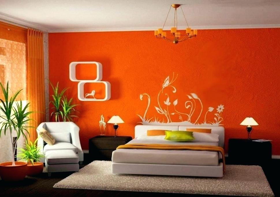 Оранжевая спальня