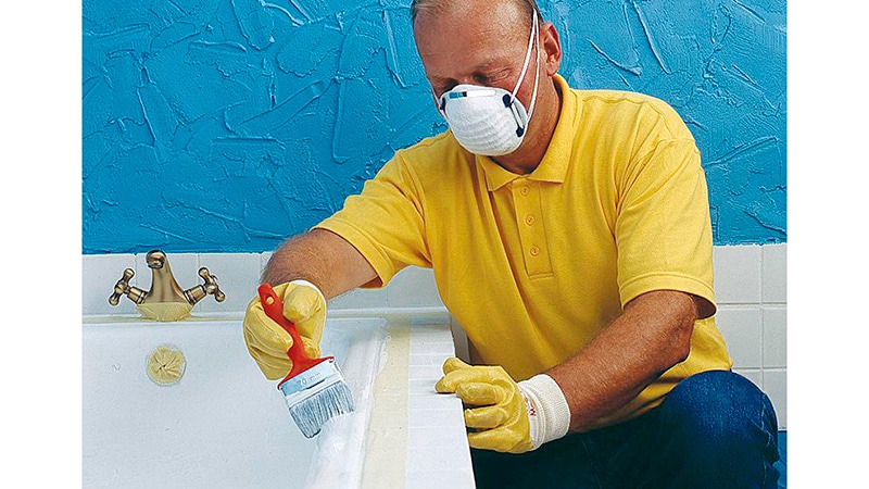 Как в домашних условиях покрасить ванну акрилом