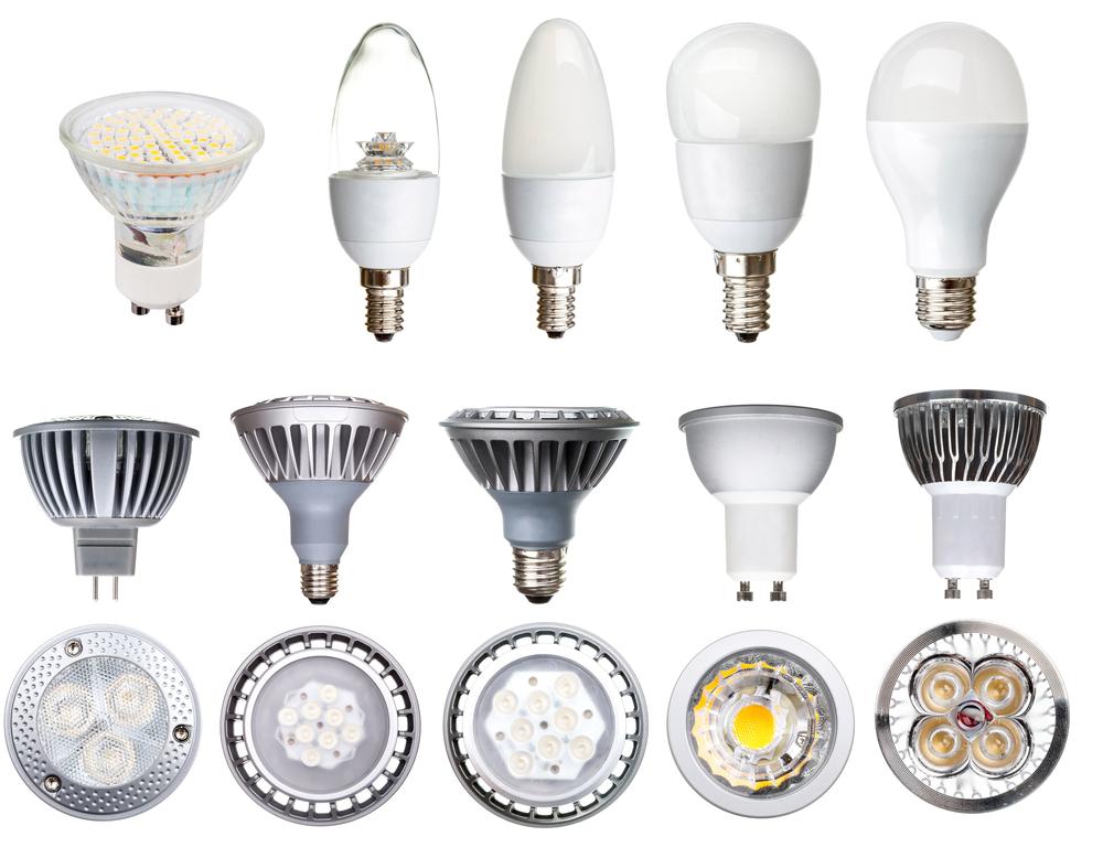 Формы и типы светодиодных ламп